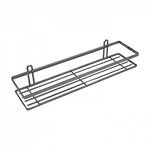 Полка для ванной комнаты DomiNado C51181 стальная хром