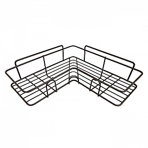 Полка для ванной комнаты DomiNado CY-0112 угловая стальная