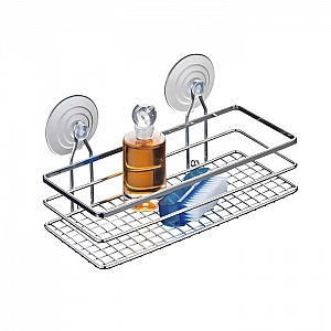 Полка для ванной комнаты Axentia Касандра 280866 металлическая