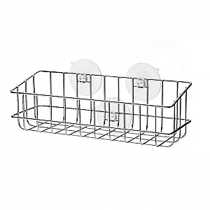Полка для ванной комнаты Bisk Niagara 04834 прямоугольная хром