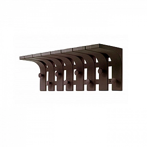 Полка для ванной комнаты Berossi Slip АС 35145000 шоколадный