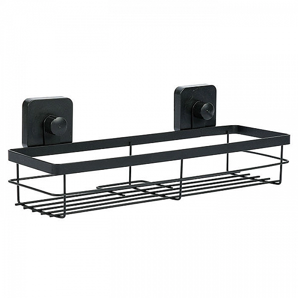 Полка для ванной комнаты Axentia 135971 черная
