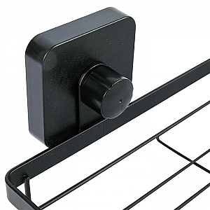 Полка для ванной комнаты Axentia 135971 черная. Изображение - 1