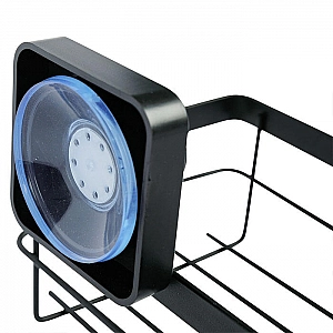 Полка для ванной комнаты Axentia 135971 черная. Изображение - 2