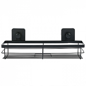 Полка для ванной комнаты Axentia 135971 черная. Изображение - 3