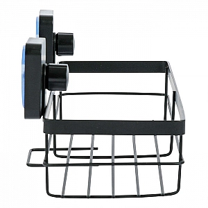 Полка для ванной комнаты Axentia 135971 черная. Изображение - 4