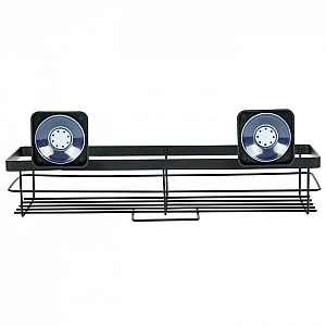 Полка для ванной комнаты Axentia 135971 черная. Изображение - 5