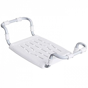 Сиденье для ванны раздвижное Nika СВ5-бел пластиковое белое
