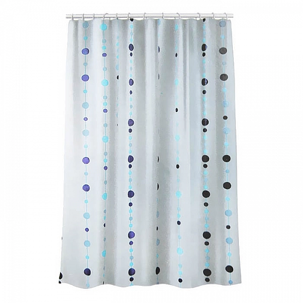 Штора для ванной комнаты Bisk 07900 Eco 180*200 рисунок в ассортименте