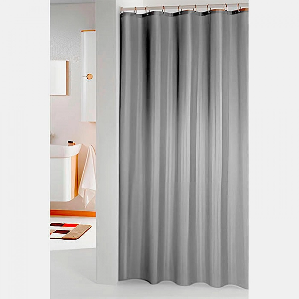 Штора для ванной комнаты Bisk Sealskin Мадэйра грэй 238501314 180*200