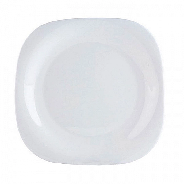 Тарелка мелкая Luminarc Carine White H5604 код 135646 стеклокерамическая 26 см