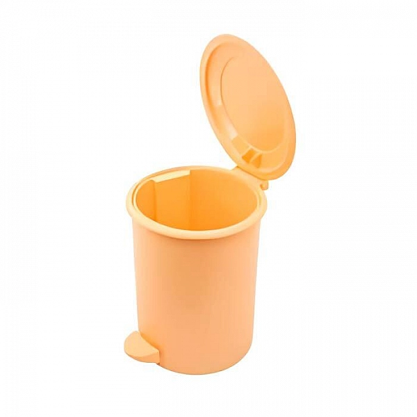 Ведро для мусора 6 л Инвет ВП-6 пластиковое с педалью