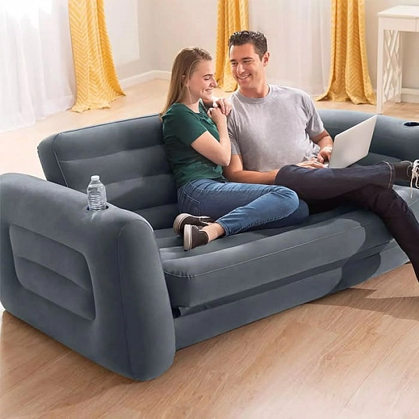 Диван надувной Intex 66552NP 231*203*66 см