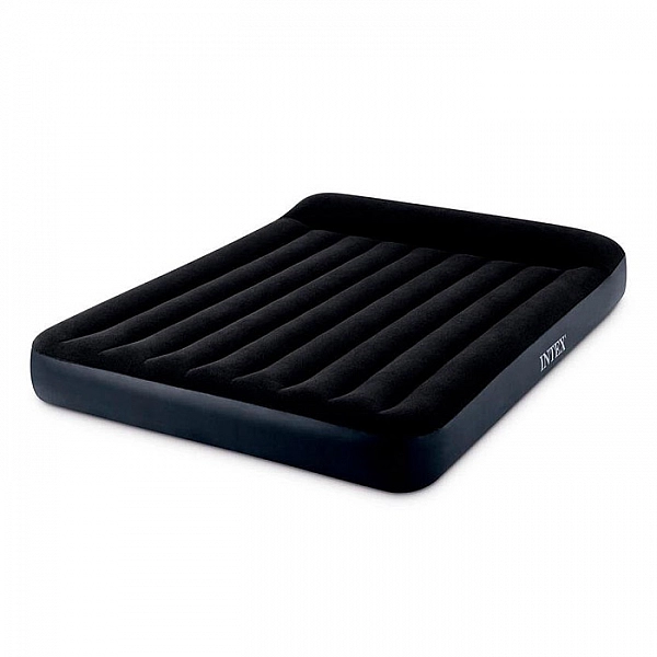 Надувной матрас Intex Queen Classic 64143 с подголовником 152*203*25 см