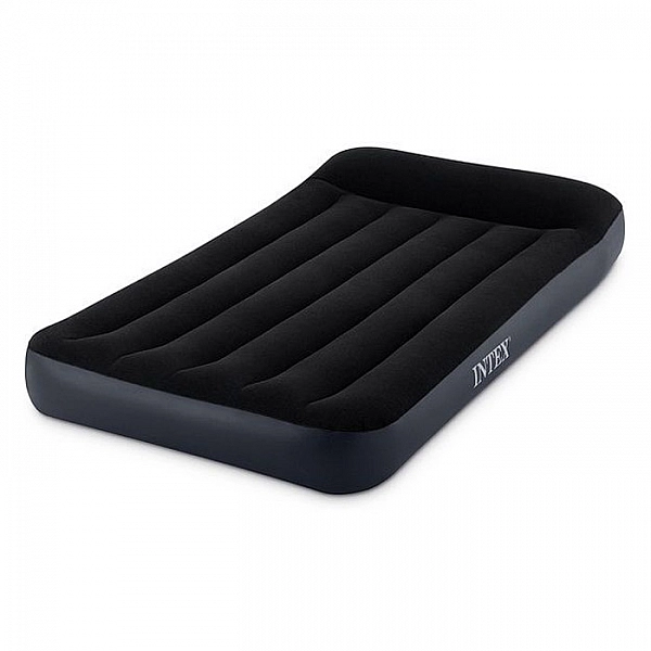 Надувной матрас Intex Twin Classic 64141 с подголовником 99*191*25 см