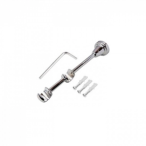 Держатель двойной Lm Decor YB007 D16/16 мм хром