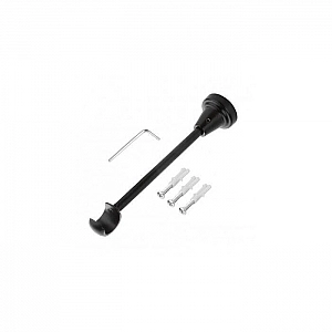 Держатель одинарный Lm Decor YB006 D19 мм черный матовый