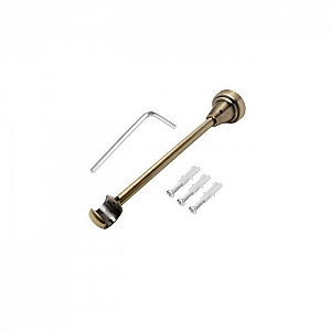 Держатель одинарный Lm Decor YB006 D25 мм антик