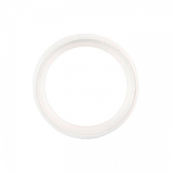Кольцо бесшумное Lm Decor YR003 16/19 мм 10 шт белый глянец