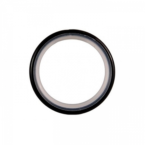 Кольцо бесшумное Lm Decor YR003 25 мм 10 шт черный матовый