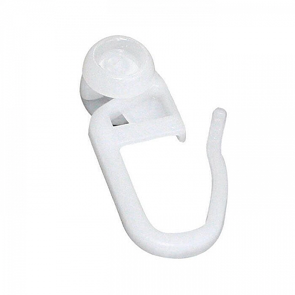 Крючок к шине АС Форос потолочной роликовый 100 шт