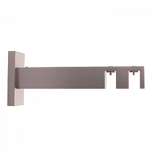 Держатель двойной Lm Decor Флэт Лайн Сатин