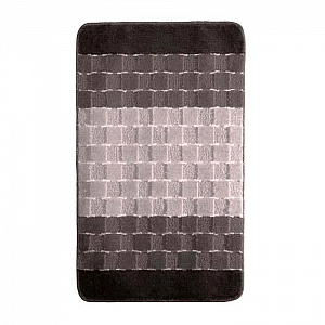 Коврик для ванной комнаты Banyolin Silver черный 60*100 см