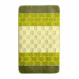 Коврик для ванной комнаты Banyolin Silver зеленый 60*100 см