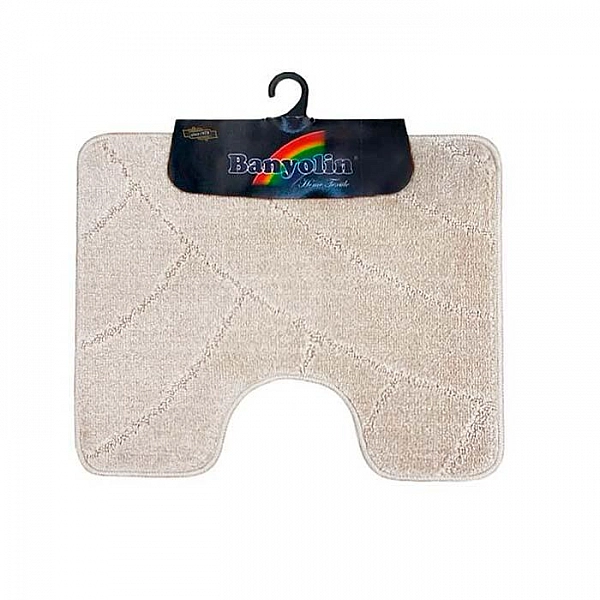 Коврик для ванной комнаты Banyolin U-type кремовый 50*60 см