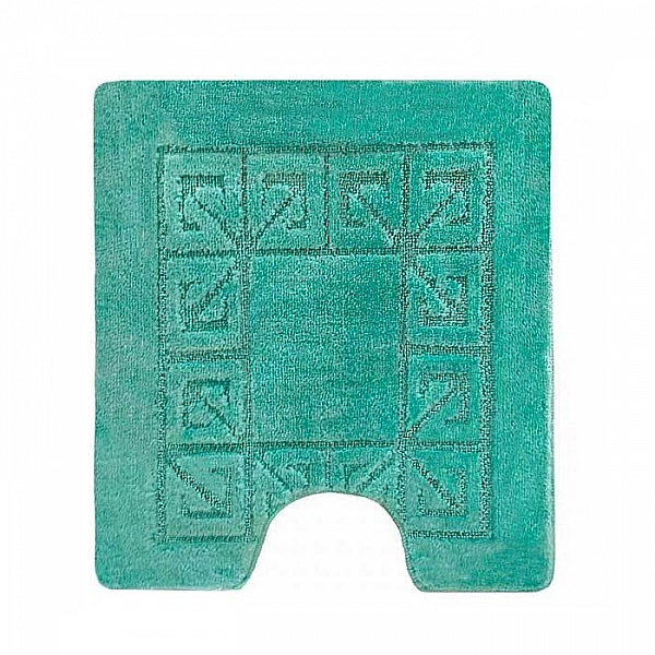 Коврик для ванной комнаты Banyolin U-type бирюзовый 60*70 см