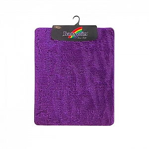 Коврик для ванной комнаты Banyolin Standart темно-фиолетовый 60*70 см