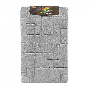 Коврик для ванной комнаты Banyolin Medium серый 50*80 см