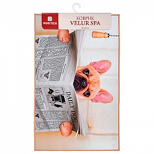 Коврик влаговпитывающий Vortex Velur Spa Свежая пресса 50*80 см. Изображение - 4