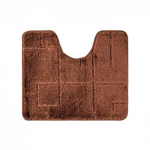 Коврик для ванной комнаты One Color Olten 5002 U-type коричневый 50*60 см