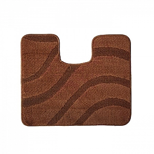 Коврик для ванной комнаты One Color 2518 U-type коричневый 50*60 см