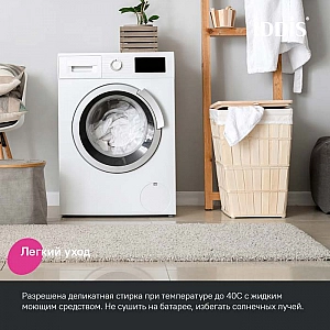 Коврик для ванной комнаты Iddis Promo PSQS02Mi12 светло-бежевый 65*45 см. Изображение - 6