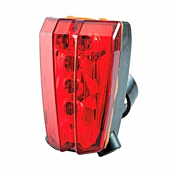 Фонарь велосипедный Яркий луч V-052 с лазерной подсветкой 5 LED