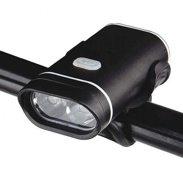 Фонарь велосипедный Яркий луч V-330 3 режима +мигающий Li-Po IP44