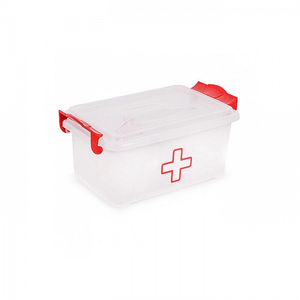 Контейнер Альтернатива Аптечка М7370 прямоугольный с ручками 2.5 л