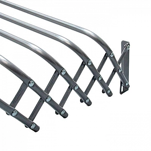 Сушилка для белья настенная Nika СН45/С раздвижная 0.45 м 5 прутьев. Изображение - 2