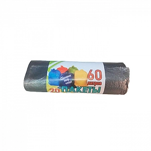 Пакет для мусора 60 л Деодекс 10 шт