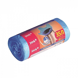 Мешки для мусора 35 л York 902160 с завязками 30 шт