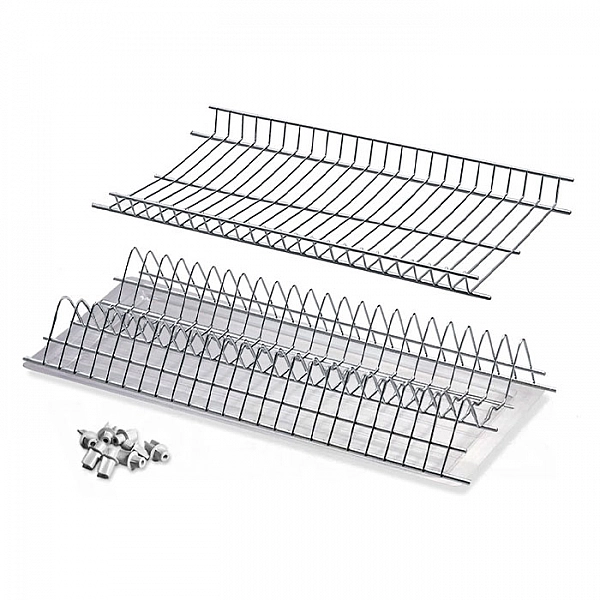 Сушилка для посуды встраиваемая Интерлиния 70 хром