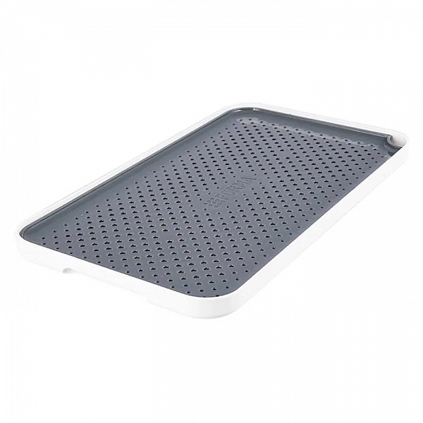 Поднос-сушилка Полимербыт Smart 4324002 бело-серый