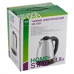 Электрочайник Homestar HS-1001 1.8 л. Изображение - 1