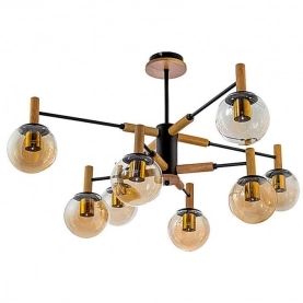 Светильник Айтин-Про НПБ 02-8*60-105 N3611/8 черный/дерево