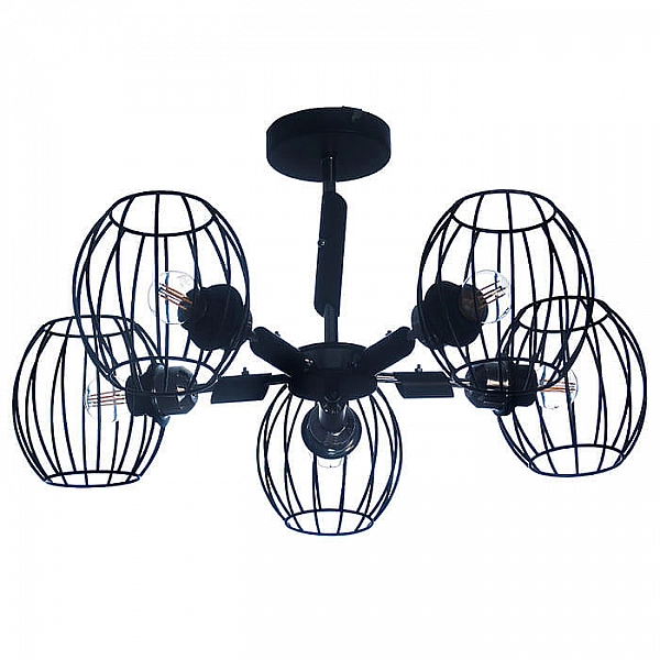 Светильник Айтин-Про НПБ 02-5*60-105 C1241/5 черный