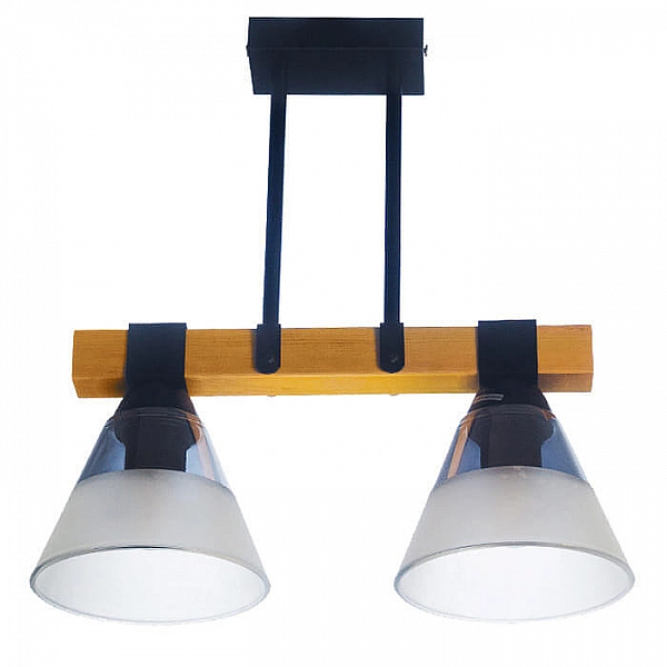 Светильник Айтин-Про НПБ 02-2*60-101 C1268/2 черный