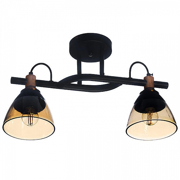 Светильник Айтин-Про НПБ 02-2*60-101 C1318/2 черный