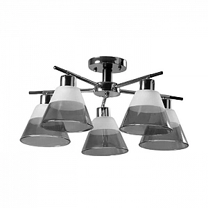 Светильник Айтин-Про НПБ 02-5*60-105 9113/5 хром/черный